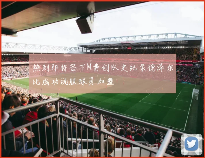 热刺即将签下M费创队史纪录德泽尔比成功说服球员加盟
